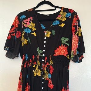 Floral Rayon Sundress